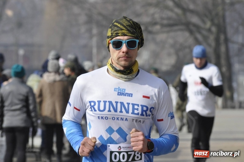 Zdjęcie w galerii na portalu naszraciborz.pl: Tropem Wilczym. Bieg Pamięci Żołnierzy Wyklętych w Raciborzu  wiadomości z regionu