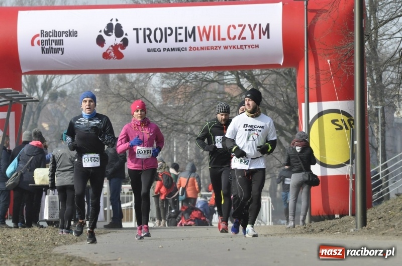 Zdjęcie w galerii na portalu naszraciborz.pl: Tropem Wilczym. Bieg Pamięci Żołnierzy Wyklętych w Raciborzu  wiadomości z regionu