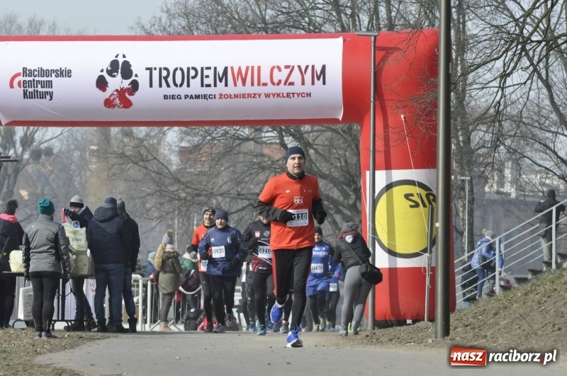 Zdjęcie w galerii na portalu naszraciborz.pl: Tropem Wilczym. Bieg Pamięci Żołnierzy Wyklętych w Raciborzu  wiadomości z regionu