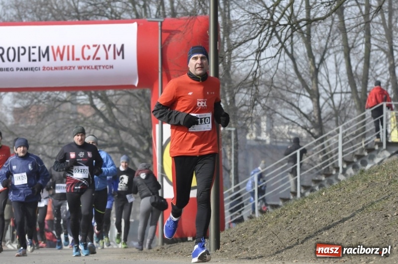 Zdjęcie w galerii na portalu naszraciborz.pl: Tropem Wilczym. Bieg Pamięci Żołnierzy Wyklętych w Raciborzu  wiadomości z regionu