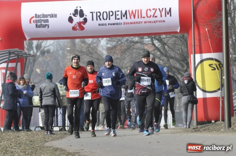 Zdjęcie w galerii na portalu naszraciborz.pl: Tropem Wilczym. Bieg Pamięci Żołnierzy Wyklętych w Raciborzu  wiadomości z regionu