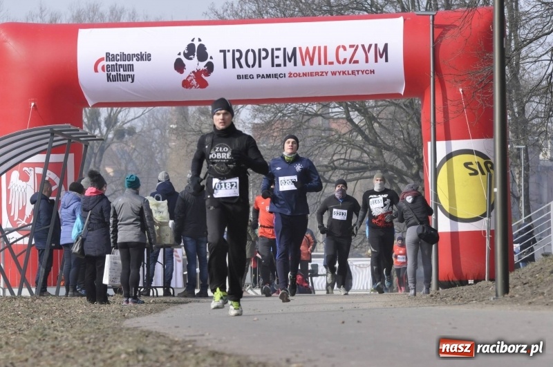 Zdjęcie w galerii na portalu naszraciborz.pl: Tropem Wilczym. Bieg Pamięci Żołnierzy Wyklętych w Raciborzu  wiadomości z regionu
