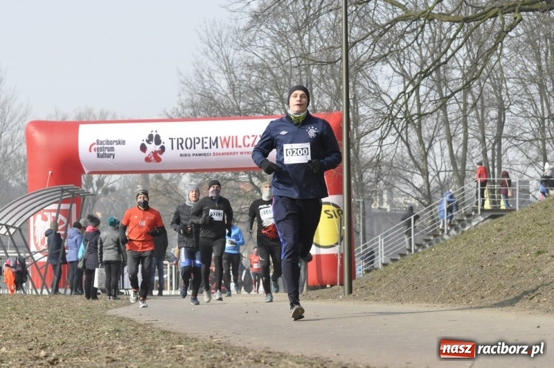 Zdjęcie w galerii na portalu naszraciborz.pl: Tropem Wilczym. Bieg Pamięci Żołnierzy Wyklętych w Raciborzu  wiadomości z regionu