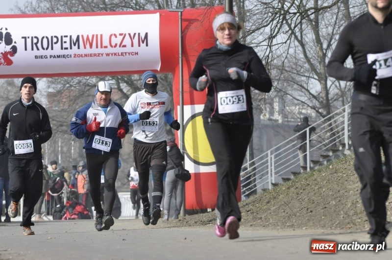 Zdjęcie w galerii na portalu naszraciborz.pl: Tropem Wilczym. Bieg Pamięci Żołnierzy Wyklętych w Raciborzu  wiadomości z regionu