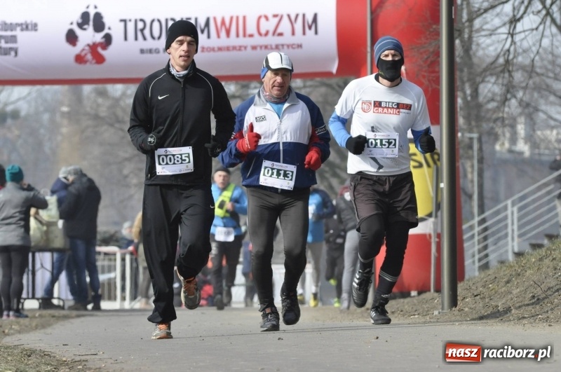 Zdjęcie w galerii na portalu naszraciborz.pl: Tropem Wilczym. Bieg Pamięci Żołnierzy Wyklętych w Raciborzu  wiadomości z regionu