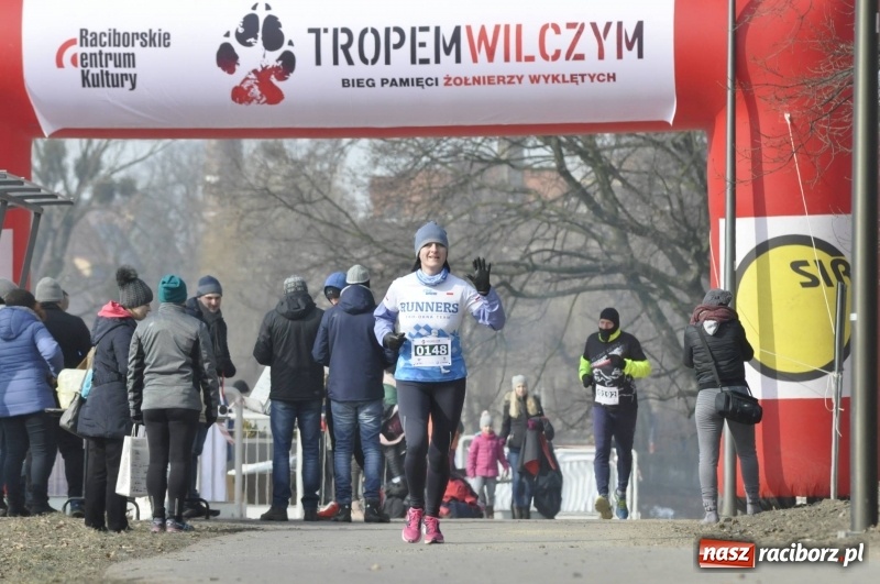 Zdjęcie w galerii na portalu naszraciborz.pl: Tropem Wilczym. Bieg Pamięci Żołnierzy Wyklętych w Raciborzu  wiadomości z regionu