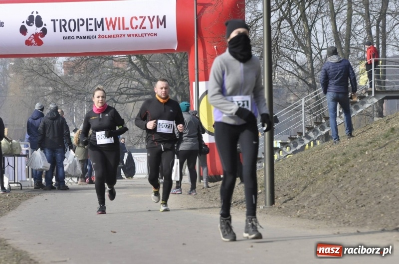 Zdjęcie w galerii na portalu naszraciborz.pl: Tropem Wilczym. Bieg Pamięci Żołnierzy Wyklętych w Raciborzu  wiadomości z regionu