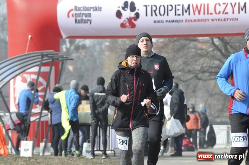 Zdjęcie w galerii na portalu naszraciborz.pl: Tropem Wilczym. Bieg Pamięci Żołnierzy Wyklętych w Raciborzu  wiadomości z regionu