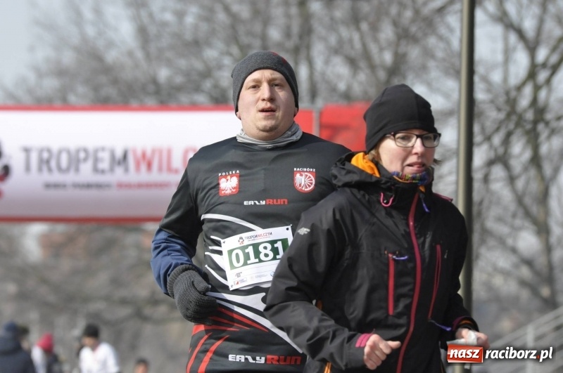 Zdjęcie w galerii na portalu naszraciborz.pl: Tropem Wilczym. Bieg Pamięci Żołnierzy Wyklętych w Raciborzu  wiadomości z regionu