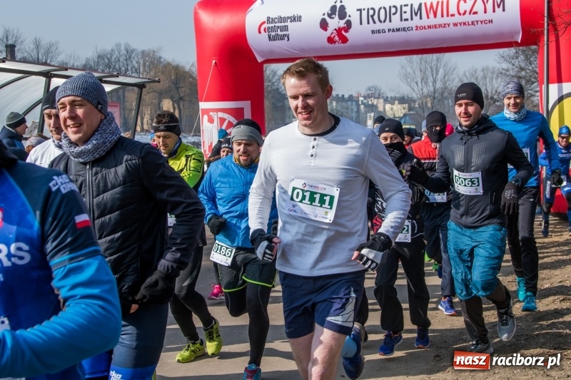 Zdjęcie w galerii na portalu naszraciborz.pl: Bieg wilczym tropem Racibórz 2018. FOTOREPORTAŻ  wiadomości z regionu