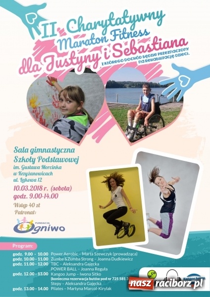 Zdjęcie w galerii na portalu naszraciborz.pl: II Charytatywny Maraton Fitness w Krzyżanowicach  wiadomości z regionu