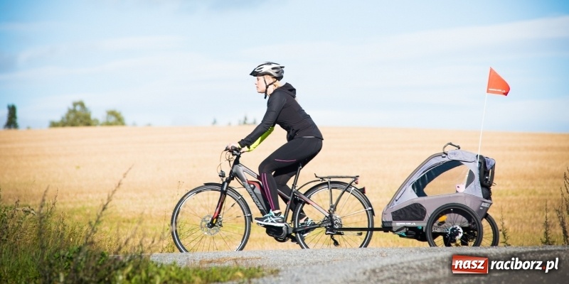 Zdjęcie w galerii na portalu naszraciborz.pl: Bezpieczne przewożenie dziecka na rowerze? Postaw na przyczepkę od CampBox! wiadomości z regionu