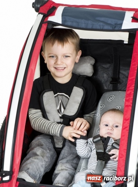 Zdjęcie w galerii na portalu naszraciborz.pl: Bezpieczne przewożenie dziecka na rowerze? Postaw na przyczepkę od CampBox! wiadomości z regionu