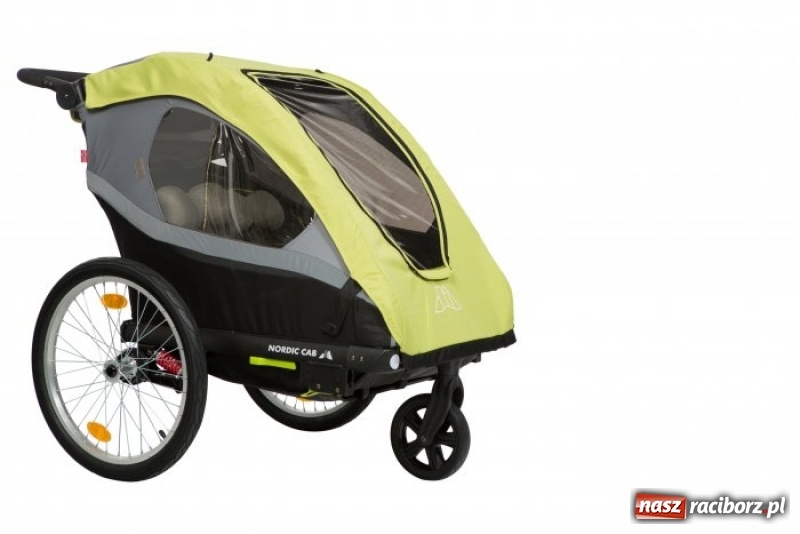 Zdjęcie w galerii na portalu naszraciborz.pl: Bezpieczne przewożenie dziecka na rowerze? Postaw na przyczepkę od CampBox! wiadomości z regionu