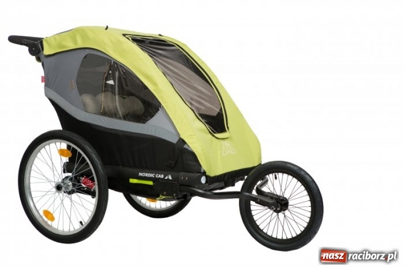 Zdjęcie w galerii na portalu naszraciborz.pl: Bezpieczne przewożenie dziecka na rowerze? Postaw na przyczepkę od CampBox! wiadomości z regionu