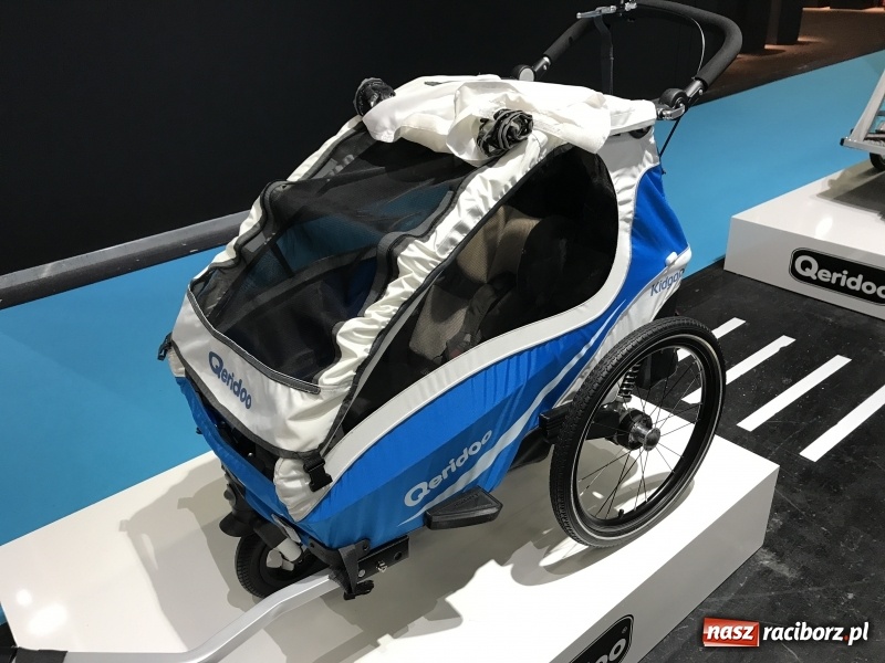 Zdjęcie w galerii na portalu naszraciborz.pl: Bezpieczne przewożenie dziecka na rowerze? Postaw na przyczepkę od CampBox! wiadomości z regionu