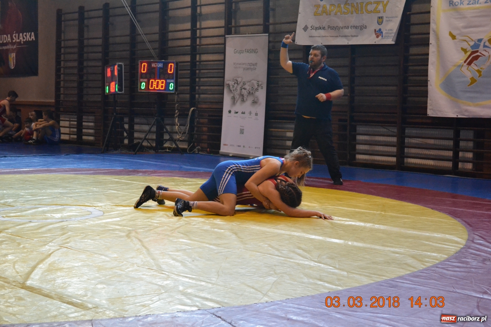 Zdjęcie w galerii na portalu naszraciborz.pl: Dobry start zapaśników Unii na Mistrzostwach Śląska wiadomości z regionu