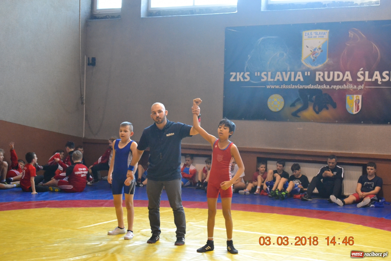 Zdjęcie w galerii na portalu naszraciborz.pl: Dobry start zapaśników Unii na Mistrzostwach Śląska wiadomości z regionu