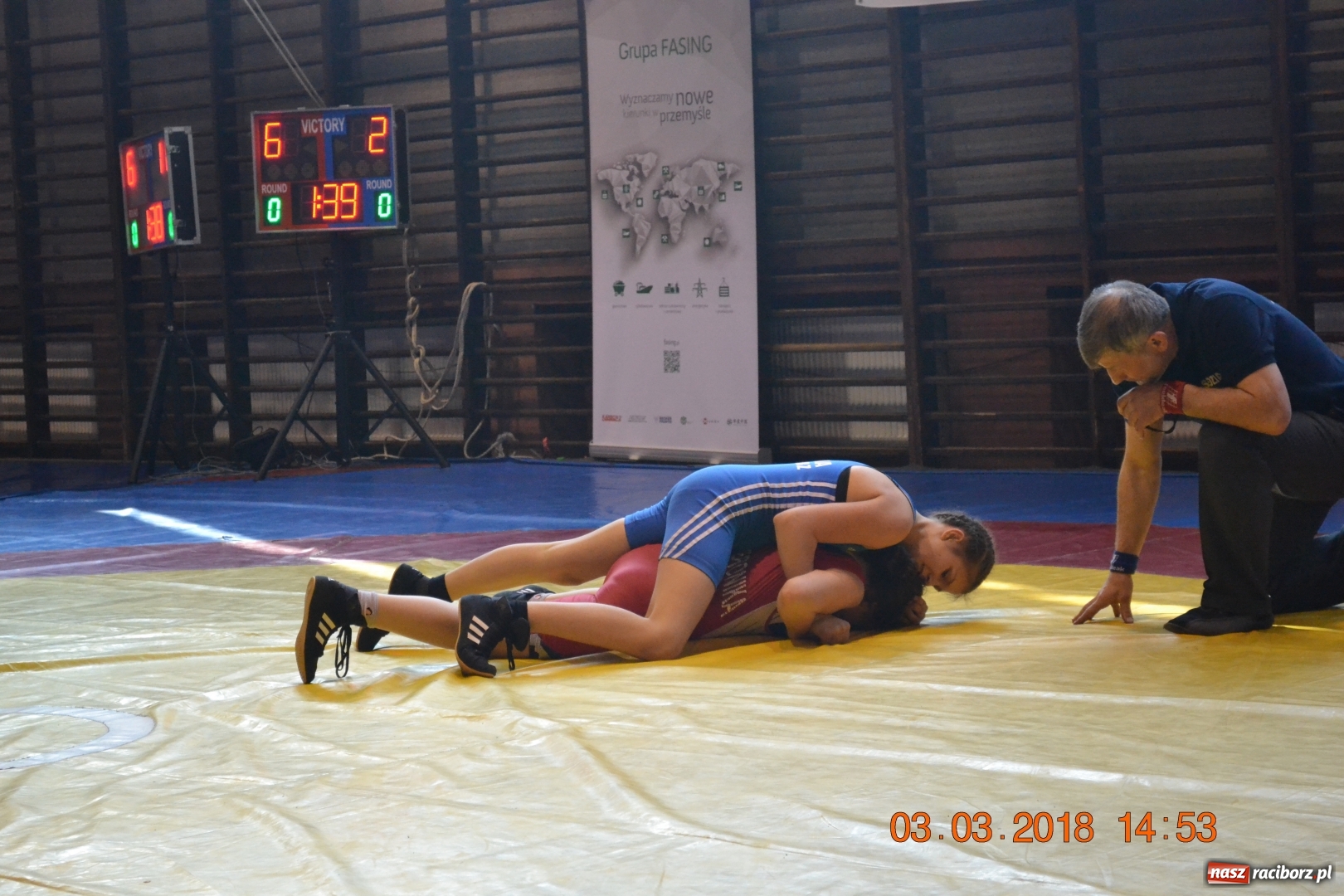 Zdjęcie w galerii na portalu naszraciborz.pl: Dobry start zapaśników Unii na Mistrzostwach Śląska wiadomości z regionu