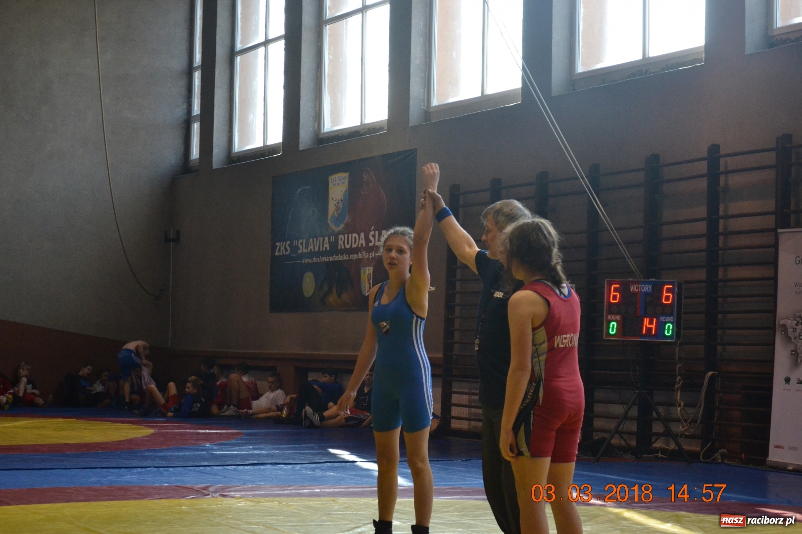 Zdjęcie w galerii na portalu naszraciborz.pl: Dobry start zapaśników Unii na Mistrzostwach Śląska wiadomości z regionu