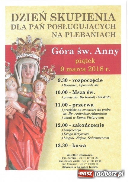 Zdjęcie w galerii na portalu naszraciborz.pl: Zapowiedzi wydarzeń w Diecezji Opolskiej wiadomości z regionu