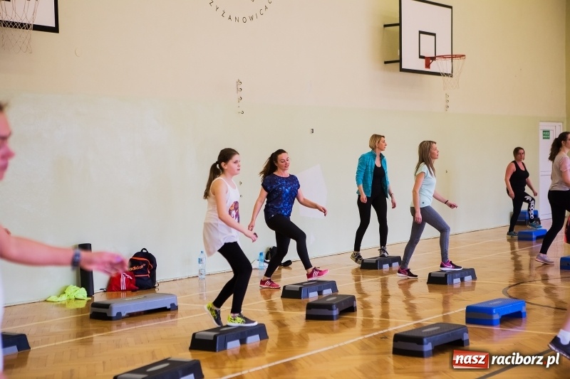 Zdjęcie w galerii na portalu naszraciborz.pl: II Charytatywny Maraton Fitness dla Justyny i Sebastiana wiadomości z regionu
