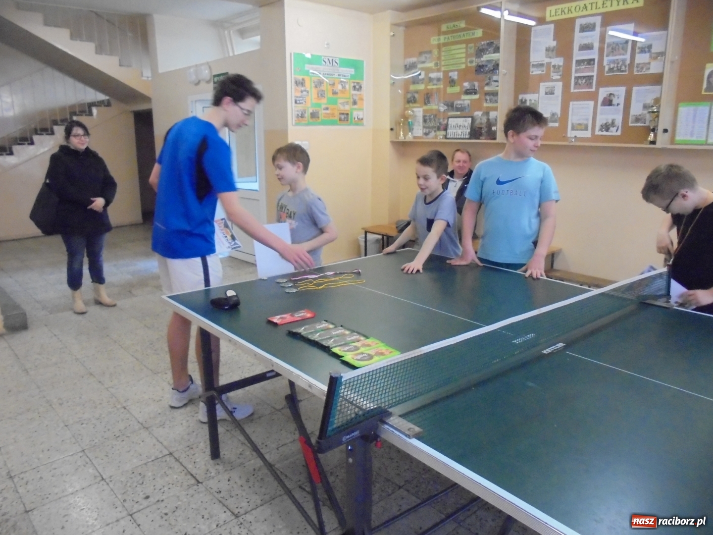 Zdjęcie w galerii na portalu naszraciborz.pl: Turniej tenisa stołowego z okazji Dnia Kobiet wiadomości z regionu
