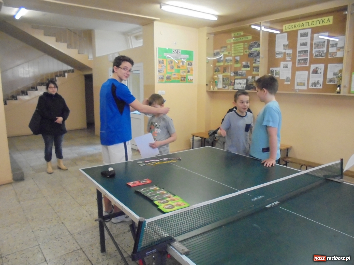 Zdjęcie w galerii na portalu naszraciborz.pl: Turniej tenisa stołowego z okazji Dnia Kobiet wiadomości z regionu