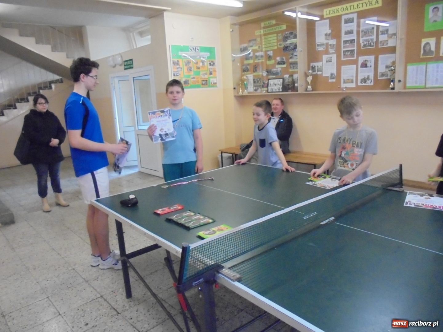 Zdjęcie w galerii na portalu naszraciborz.pl: Turniej tenisa stołowego z okazji Dnia Kobiet wiadomości z regionu