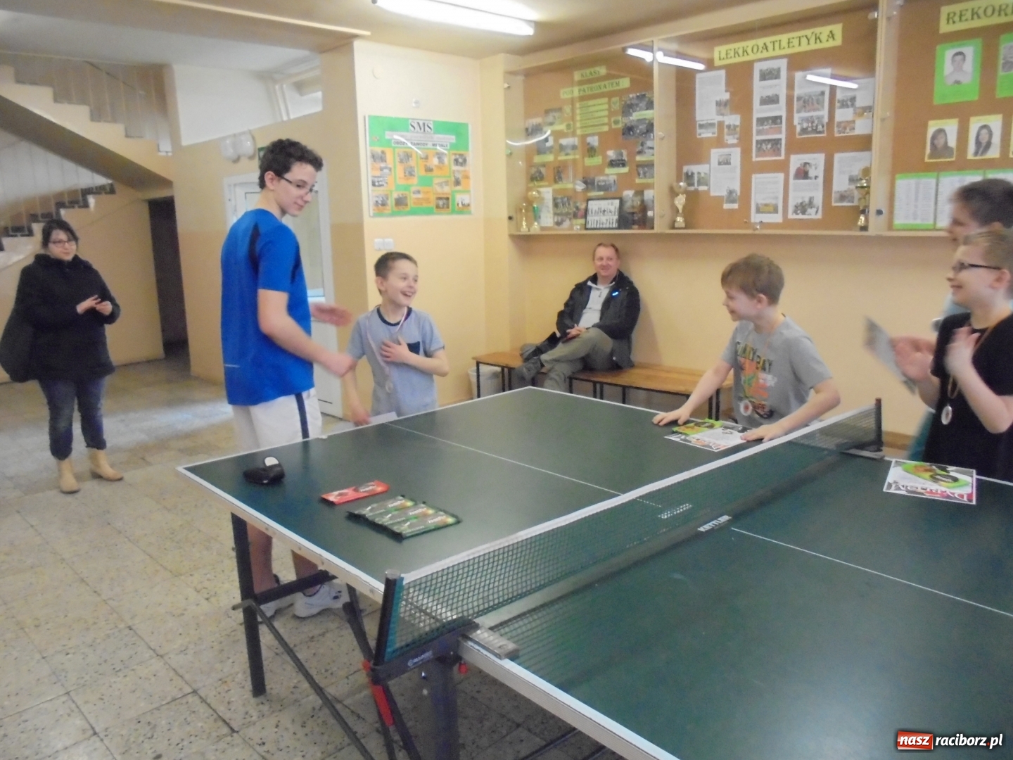 Zdjęcie w galerii na portalu naszraciborz.pl: Turniej tenisa stołowego z okazji Dnia Kobiet wiadomości z regionu