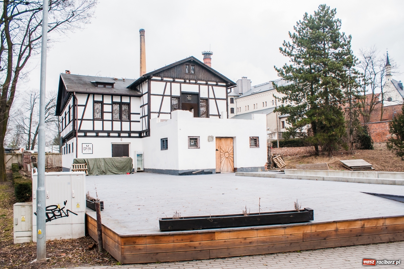 Zdjęcie w galerii na portalu naszraciborz.pl: Przystań nad Odrą do odbudowy. Miasto chce pomóc finansowo  wiadomości z regionu