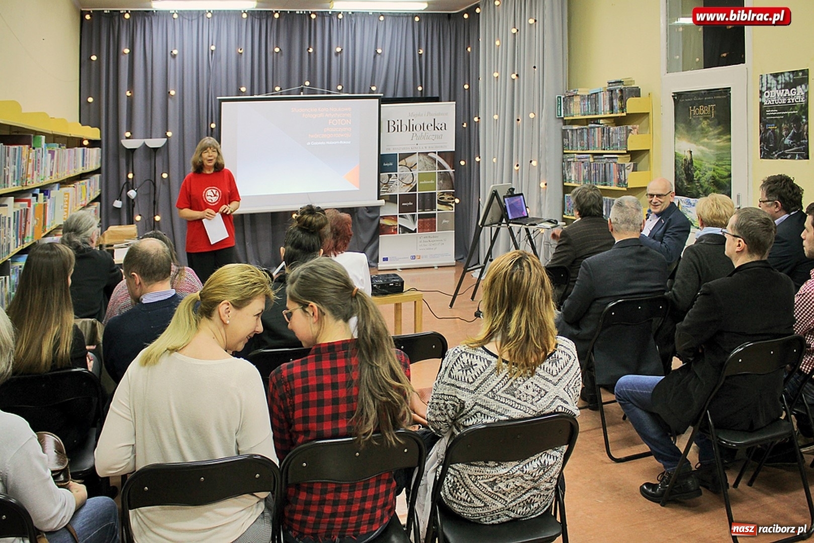 Zdjęcie w galerii na portalu naszraciborz.pl: O fenomenie fotografii - promocja książki Gabrieli Habrom-Rokosz wiadomości z regionu