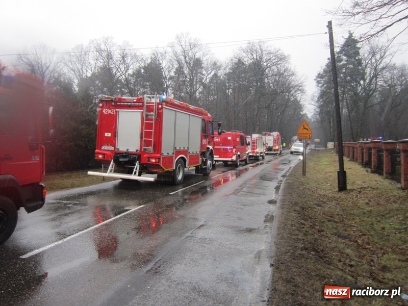 Zdjęcie w galerii na portalu naszraciborz.pl: Wypadek cysterny z siarką sparaliżował ruch na trasie Racibórz-Rudy-Gliwice  wiadomości z regionu