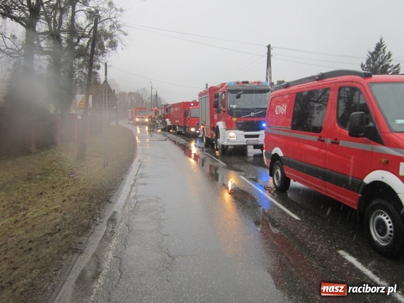 Zdjęcie w galerii na portalu naszraciborz.pl: Wypadek cysterny z siarką sparaliżował ruch na trasie Racibórz-Rudy-Gliwice  wiadomości z regionu