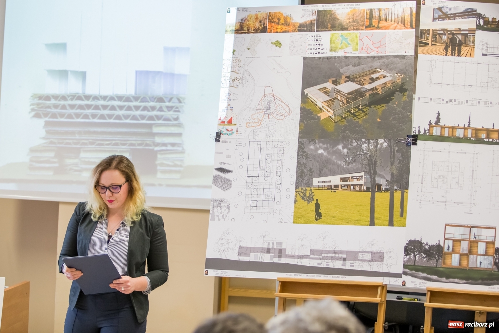 Zdjęcie w galerii na portalu naszraciborz.pl: W Instytucie Architektury PWSZ trwają obrony dyplomów inżynierskich  wiadomości z regionu