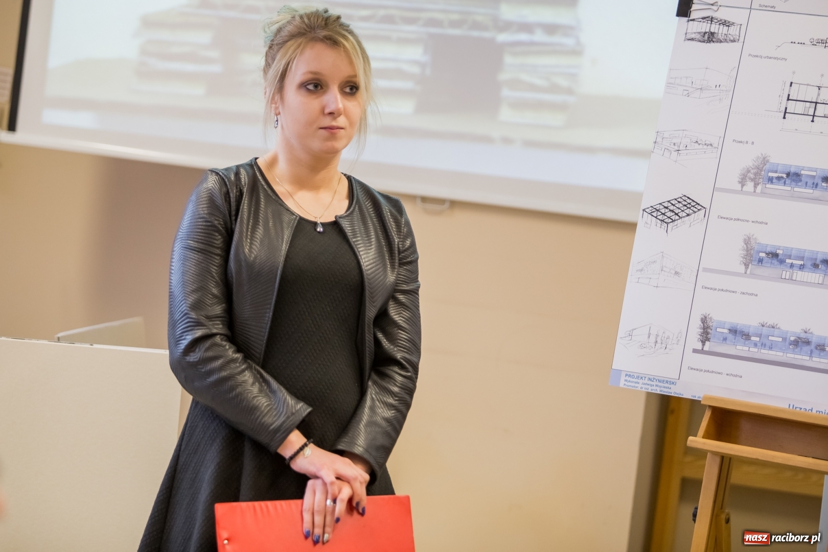 Zdjęcie w galerii na portalu naszraciborz.pl: W Instytucie Architektury PWSZ trwają obrony dyplomów inżynierskich  wiadomości z regionu