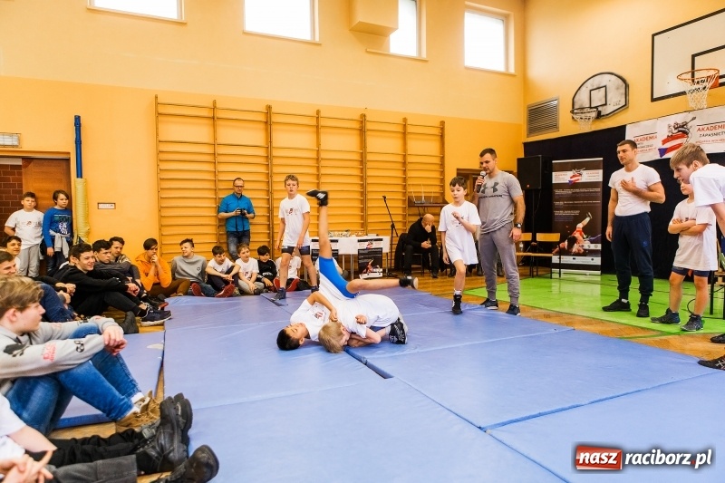 Zdjęcie w galerii na portalu naszraciborz.pl: Akademia sportu zapaśniczego Ryszarda Wolnego wiadomości z regionu