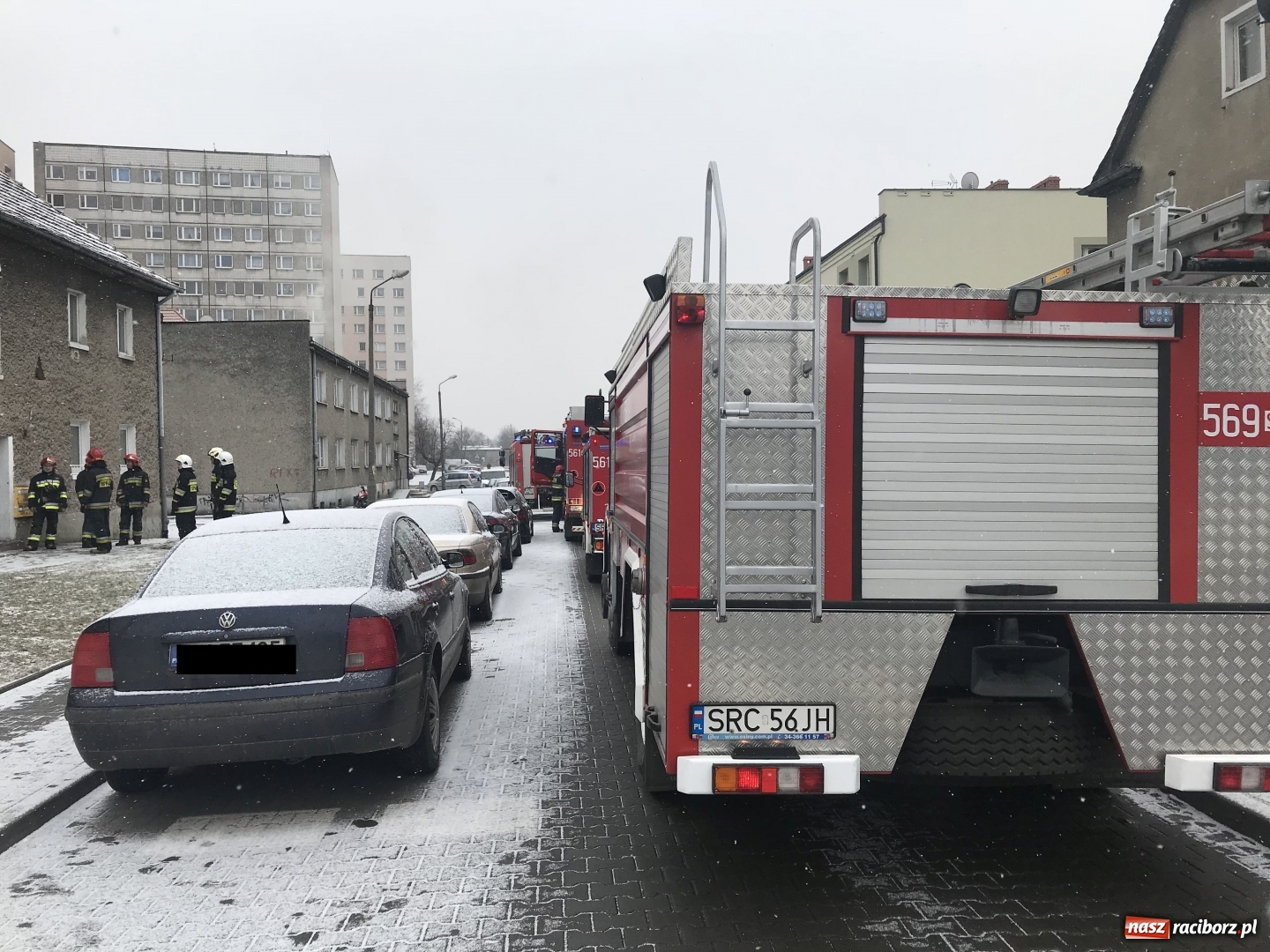 Zdjęcie w galerii na portalu naszraciborz.pl: Poranny alarm na Mysłowickiej. Mieszkańcy wyczuli gaz  wiadomości z regionu