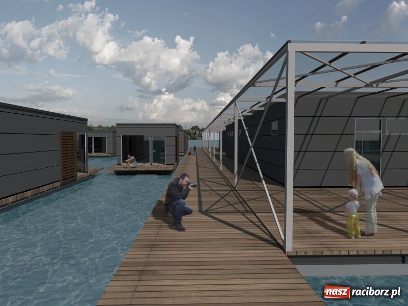 Zdjęcie w galerii na portalu naszraciborz.pl: Domki na wodzie - szansa dla Nieboczów i Ligoty Tworkowskiej wiadomości z regionu