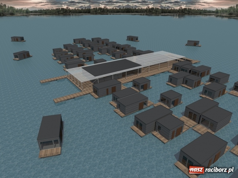 Zdjęcie w galerii na portalu naszraciborz.pl: Domki na wodzie - szansa dla Nieboczów i Ligoty Tworkowskiej wiadomości z regionu