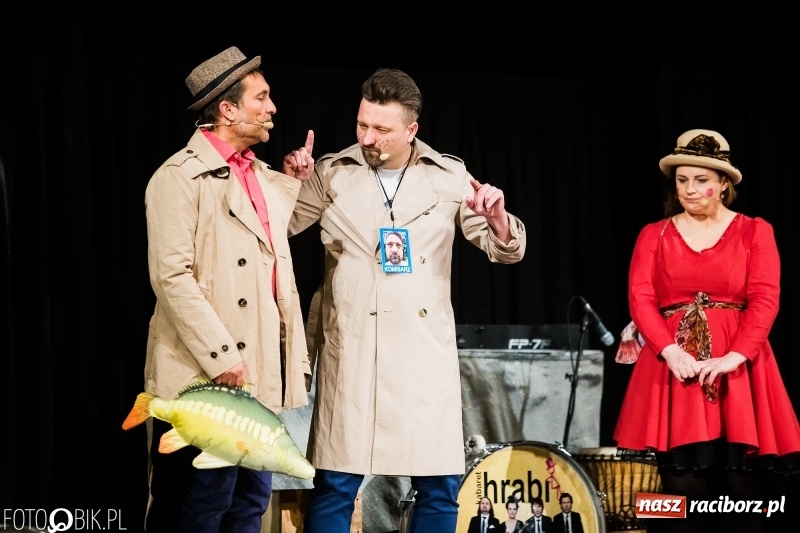 Zdjęcie w galerii na portalu naszraciborz.pl: Kabaret Hrabi wystąpił w Raciborskim Centrum Kultury wiadomości z regionu
