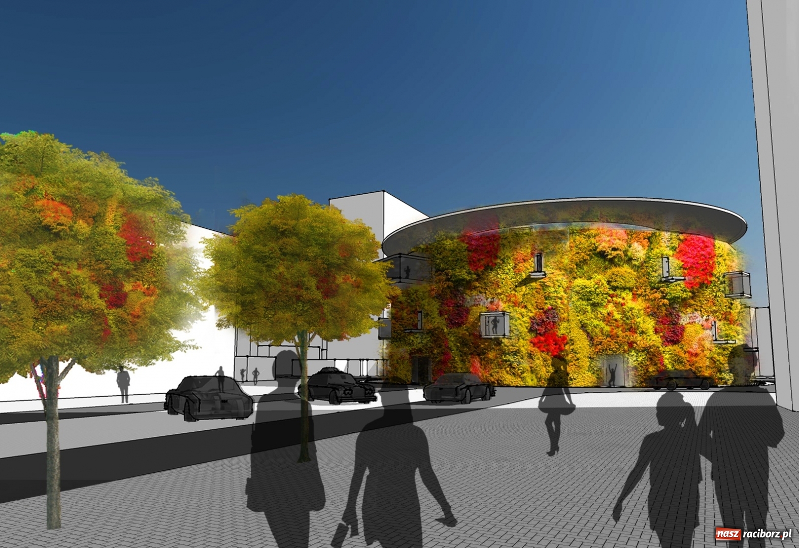 Zdjęcie w galerii na portalu naszraciborz.pl: Rondo antysmogowe - absolwent architektury w raciborskiej PWSZ podpowiada jak poprawić środowisko w śródmieściu wiadomości z regionu