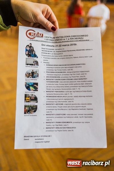 Zdjęcie w galerii na portalu naszraciborz.pl: Pierwszy Dzień Wiosny, czyli Dni Otwarte w Ekonomiku wiadomości z regionu