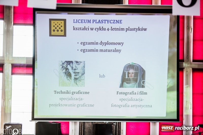 Zdjęcie w galerii na portalu naszraciborz.pl: Dni otwarte I LO. Zobacz jak uczniowie promują szkołę wiadomości z regionu