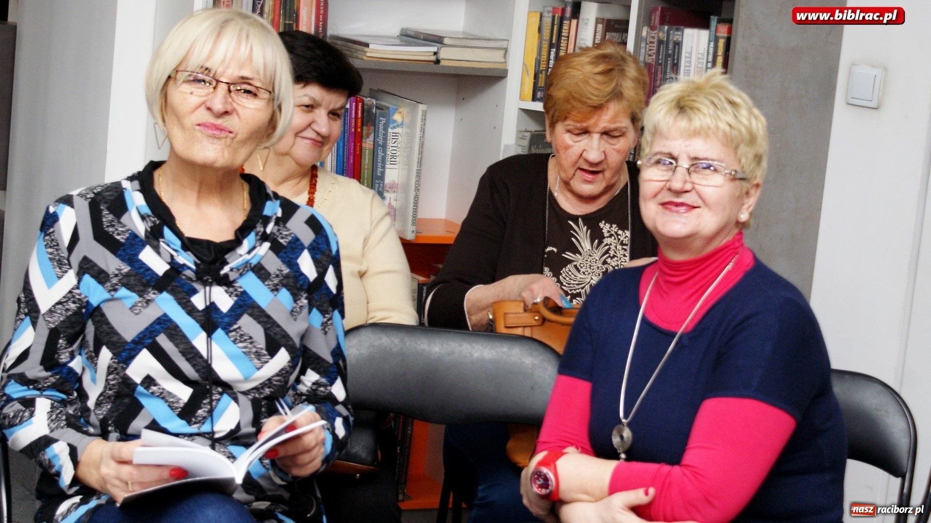 Zdjęcie w galerii na portalu naszraciborz.pl: Spotkanie z policjantką w bibliotece na Ostrogu wiadomości z regionu
