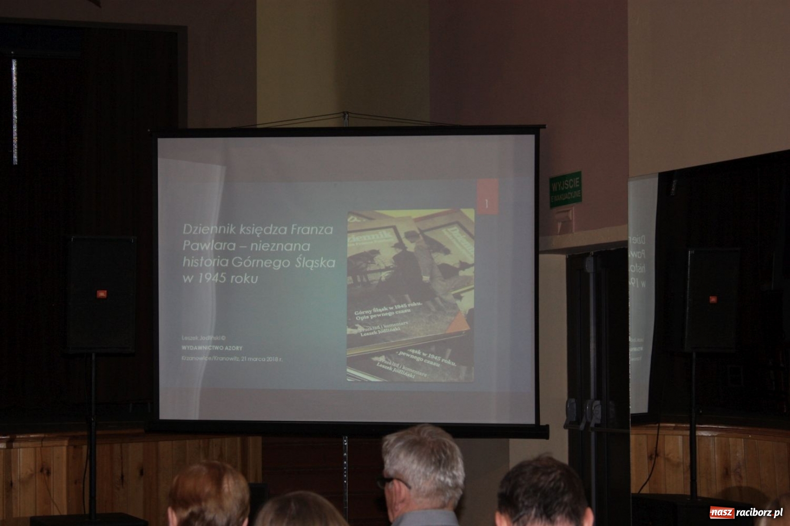 Zdjęcie w galerii na portalu naszraciborz.pl: Leszek Jodliński w Miejskim Ośrodku Kultury w Krzanowicach wiadomości z regionu