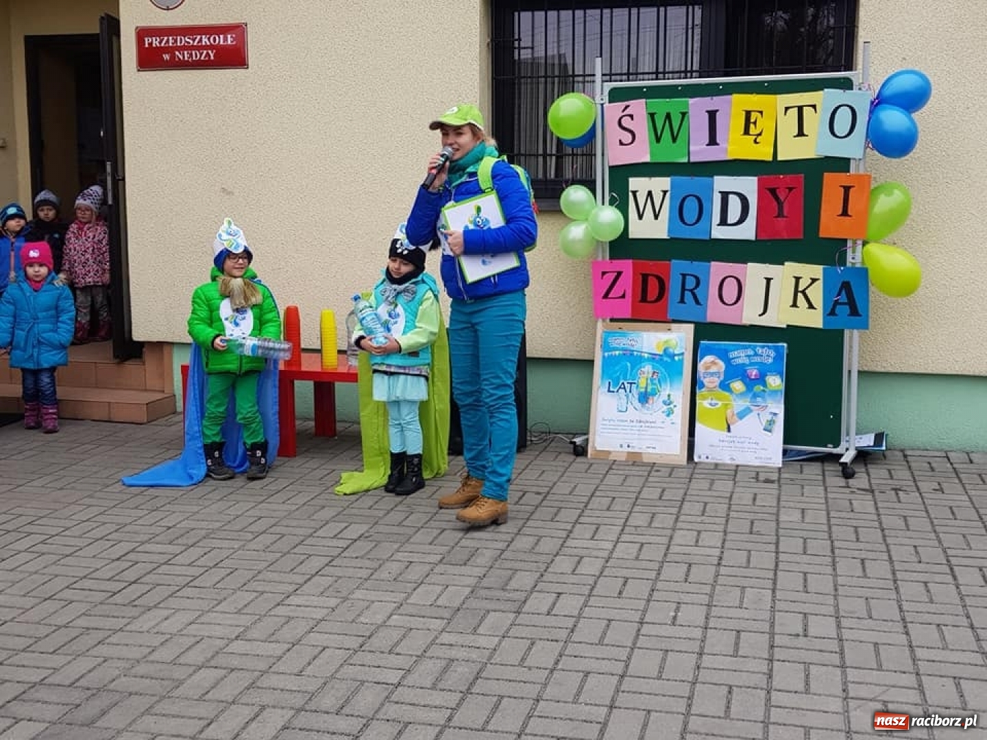 Zdjęcie w galerii na portalu naszraciborz.pl: Wielkie święto wody i Zdrojka w Przedszkolu w Nędzy wiadomości z regionu