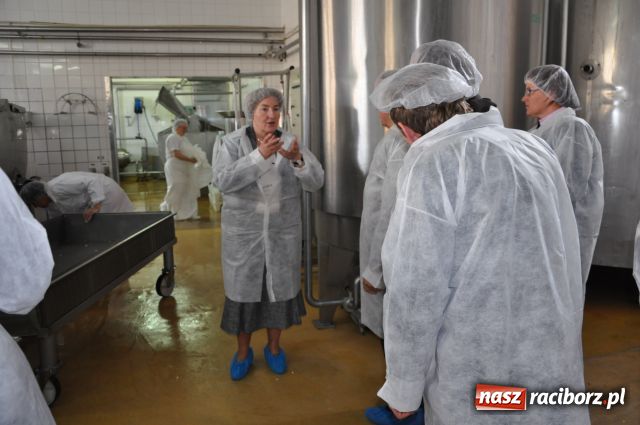 Zdjęcie w galerii na portalu naszraciborz.pl: Zwiedzili raciborską mleczarnię wiadomości z regionu