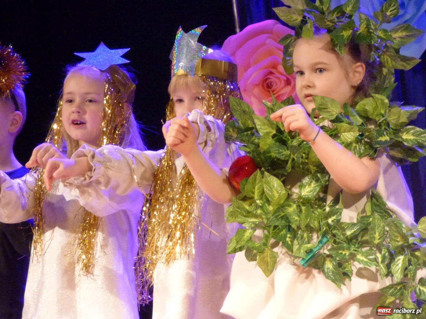 Zdjęcie w galerii na portalu naszraciborz.pl: Przedszkolaki z Nędzy brylowały na scenie w Rybniku wiadomości z regionu