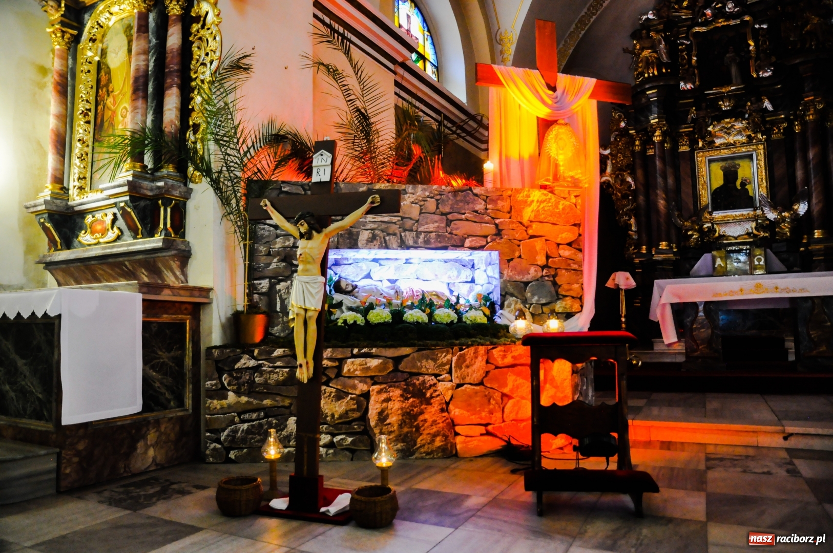 Zdjęcie w galerii na portalu naszraciborz.pl: Groby Pańskie w kościołach Raciborza i okolic  wiadomości z regionu
